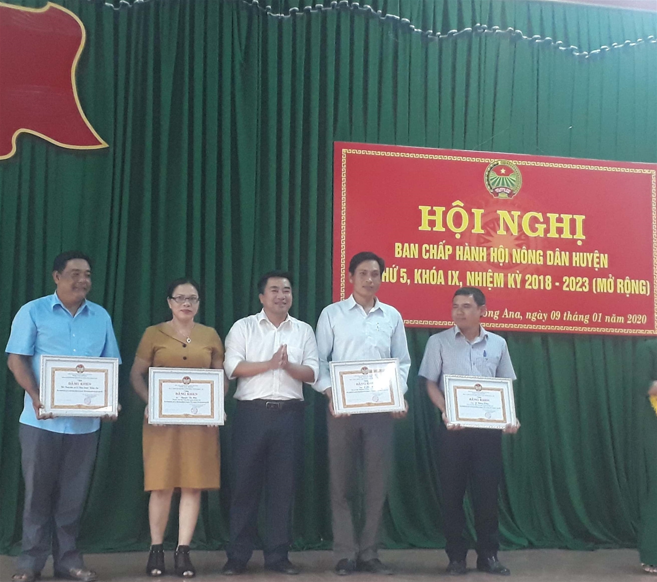 Hội Nông dân huyện Krông Ana tổng kết công tác Hội và phong trào nông dân năm 2019 và  triển khai nhiệm vụ năm 2020