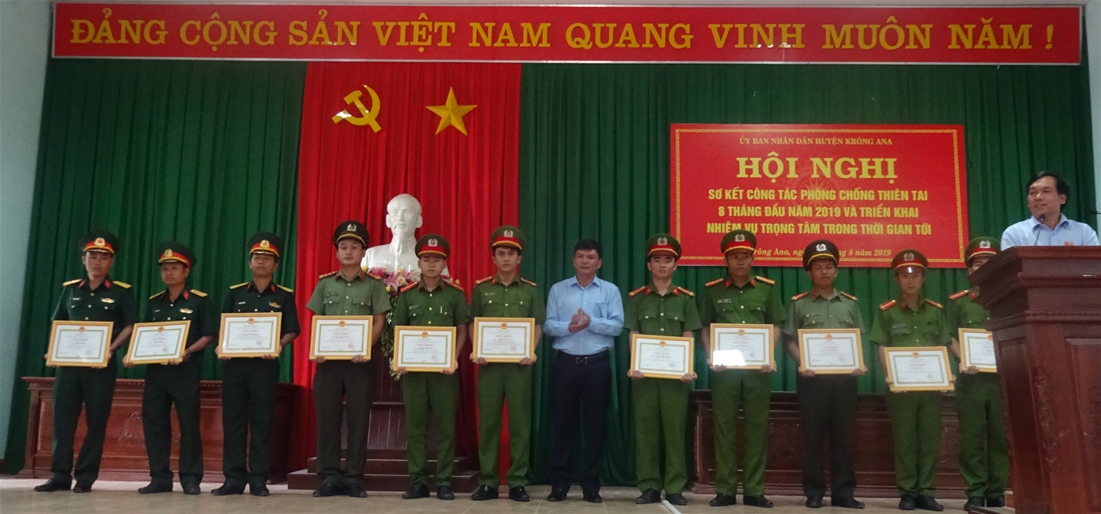 Hội nghị sơ kết công tác phòng chống thiên tai 8 tháng đầu năm 2019 và triển khai nhiệm vụ trọng tâm trong thời gian tới