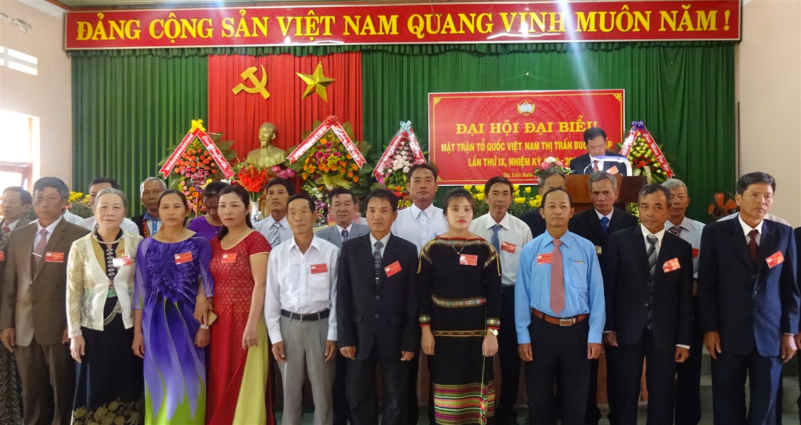 Đại hội đại biểu Mặt trận Tổ quốc Việt Nam thị trấn Buôn Trấp khóa IX nhiệm kỳ 2019 – 2024